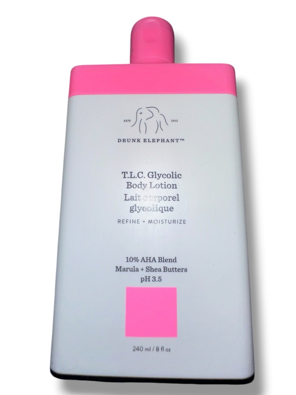 Drunk Elephant T.L.C. Glycolic Body Lotion - NEW SEALED Unisex
